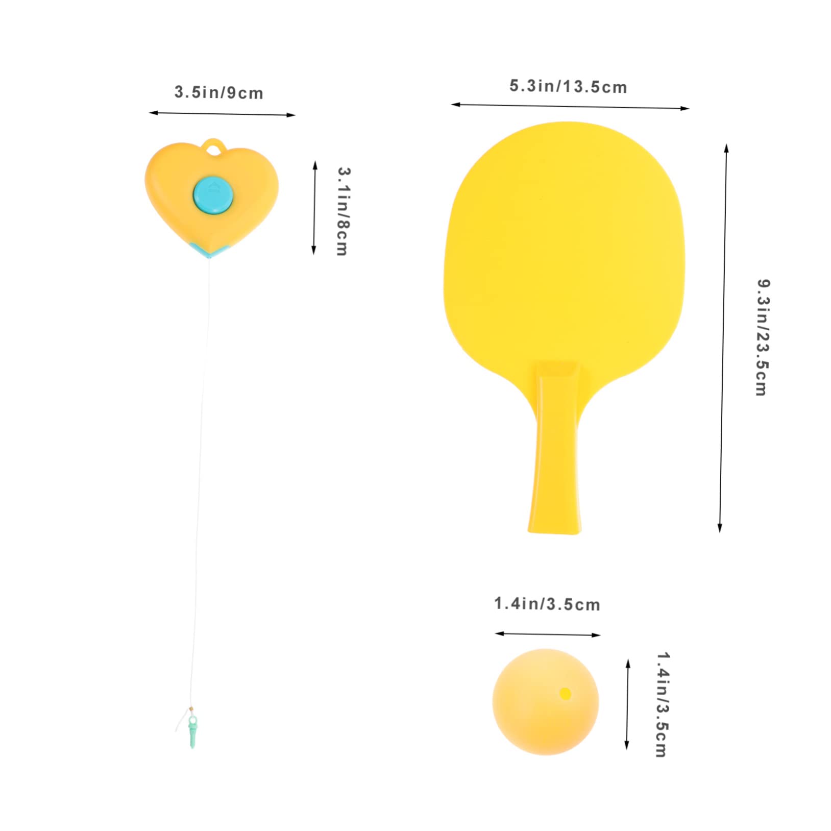 VICASKY 1Set Hanging Table Tennis Training for Table Tennis Equipment for Skill Development Indoor Plaything for Boys and Durable and Engaging Training