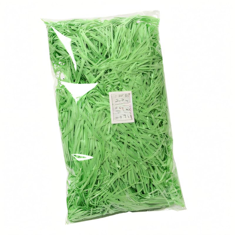 BPABDEITR Papier De Soie Déchiqueté, Cadeau, Coupe Froissée, Multicolore, Paquet De 2 À 8, 100g(Green,100g*8Pack)