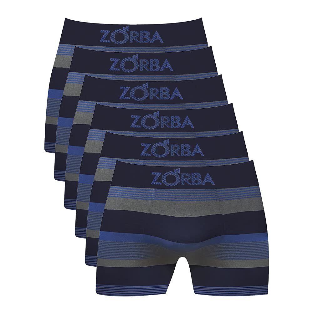 Kit com 6 Cuecas Boxer Listrada, Zorba, Masculino em promoção! Veja a oferta e mais achadinhos de Moda íntima 6 Hoje é o melhor dia para comprar Kit com 6 Cuecas Boxer Listrada, Zorba, Masculino com aquele preço maroto! Promoção! Aproveite a oferta! 6