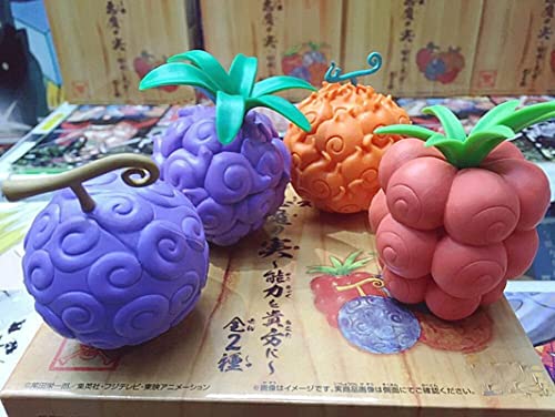 One Piece Devil Fruit 4pcs Fruta de Goma Cover