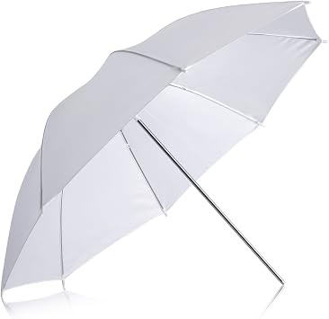 Neewer Professional 33"/84cm White Translucent Reflector Umbrella for Photography Studio Light Flash
