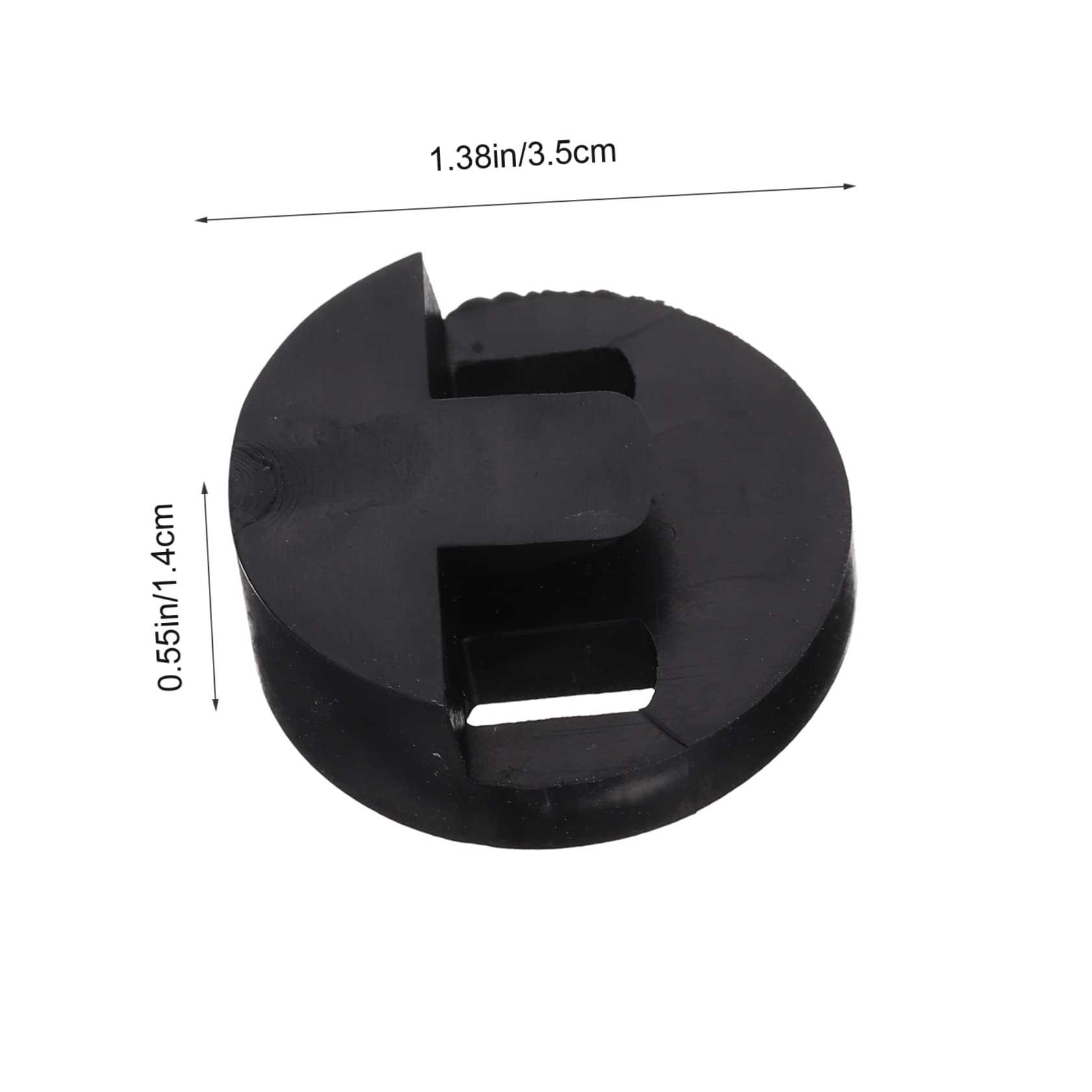 Toddmomy Rubber Cello Mute Durable Violoncello Dampener Professional Sound Reduction for Quiet Practice Lightweight Flexible Design for Musicians and Students