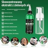 BUTBU Green Soap Tattoo, 120 ml Mydło do Tatuaży Green Soap, Zestaw do Czyszczenia Tatuaży, z Butelką Pianki, na Tatuaże, Akcesoria do Czyszczenia Piercingu
