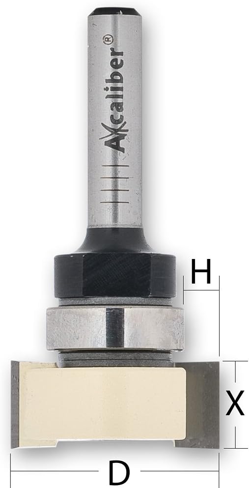 Axcaliber Intumescent Strip Router Cutter - 10mm - S=1/2