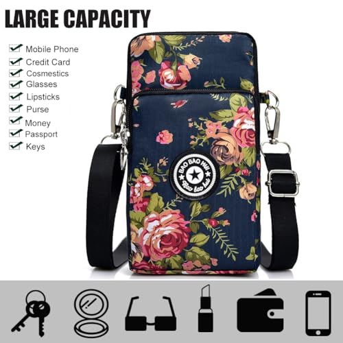 Image of JANKS Small Crossbody Bags for Women Mini Cell Phone Purses Handbag Shoulder Bag