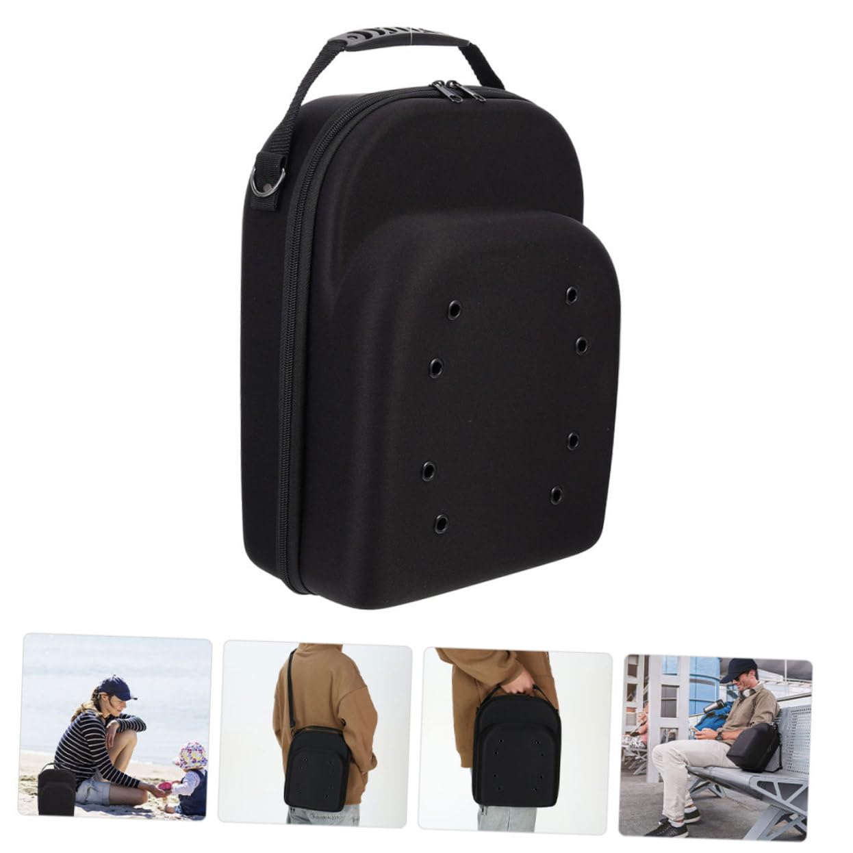 LABRIMP 2piezas Bolsa Para Guardar Gorras De Béisbol Organizador Para Guardar Gorras Estuche De Viaje Para Sombreros Caja Protectora Para Sombreros