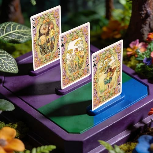 Baraja de Naipes Estilo Vintage de Elfos del Bosque miniatura 5