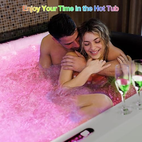 Éclairage piscine flottant télécommandé avec ampoule étanche rechargeable de cour - 3