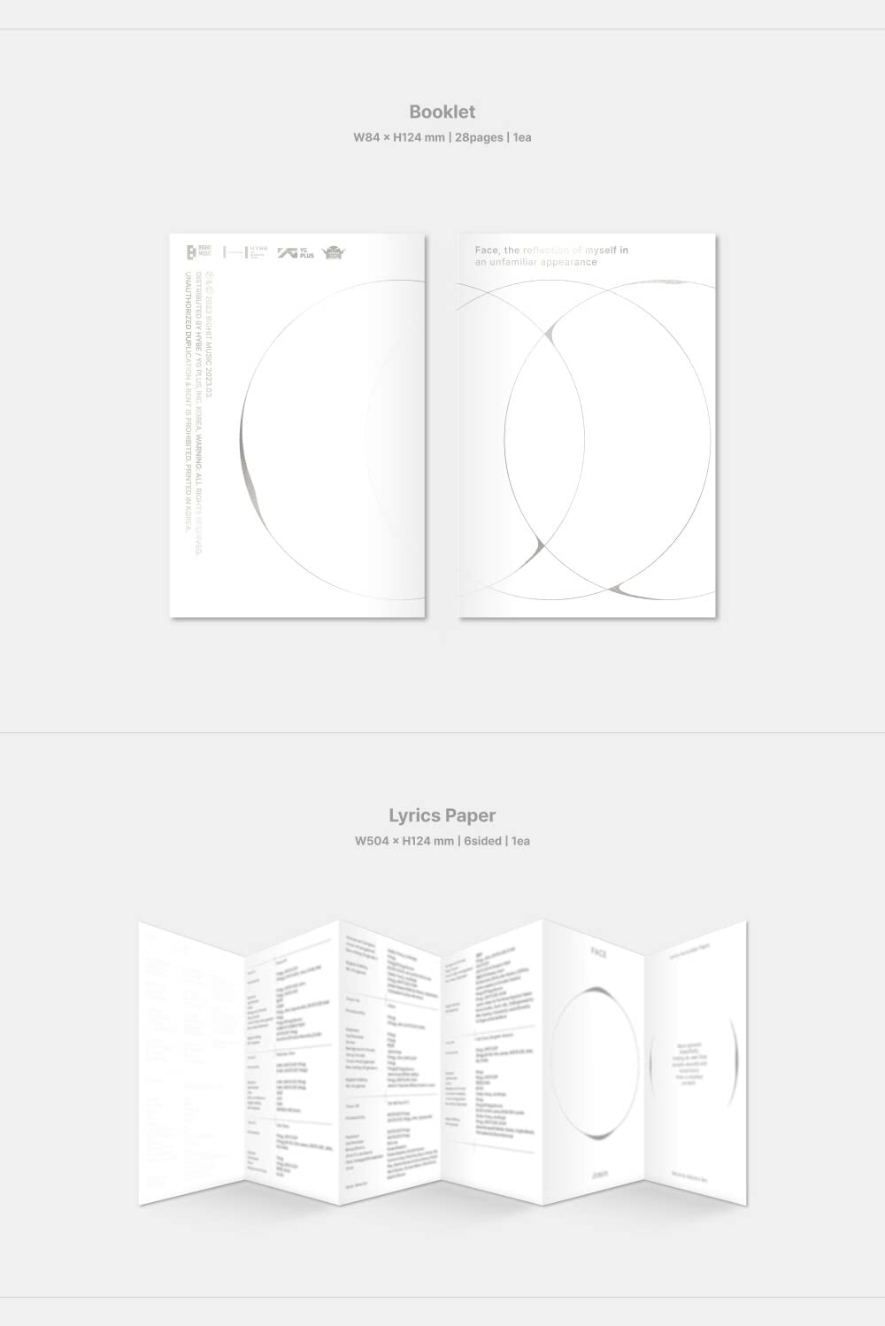 JIMIN BTS - FACE [Weverse Albums ver.]