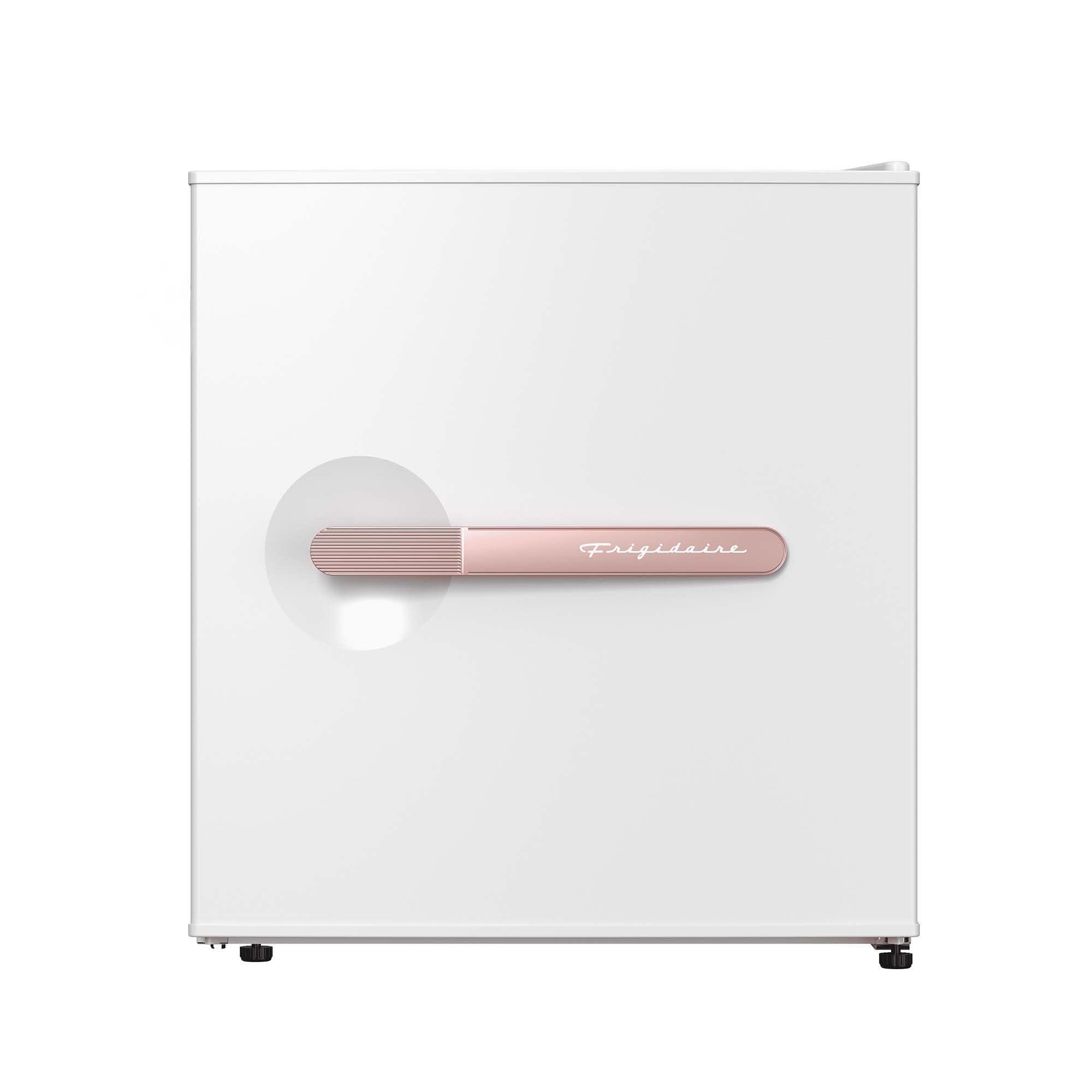 Frigidaire, 1.6 Cu. Ft. Retro Series Compact Refrigerator, Built-In Side Bottle Opener, Soft RoseGold