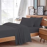 Heavy 1500 Thread Count Egyptian Cotton Full Size 4-PCs Bed Sheets Set (1 Fitted, 1 Flat, 2 Pillowca