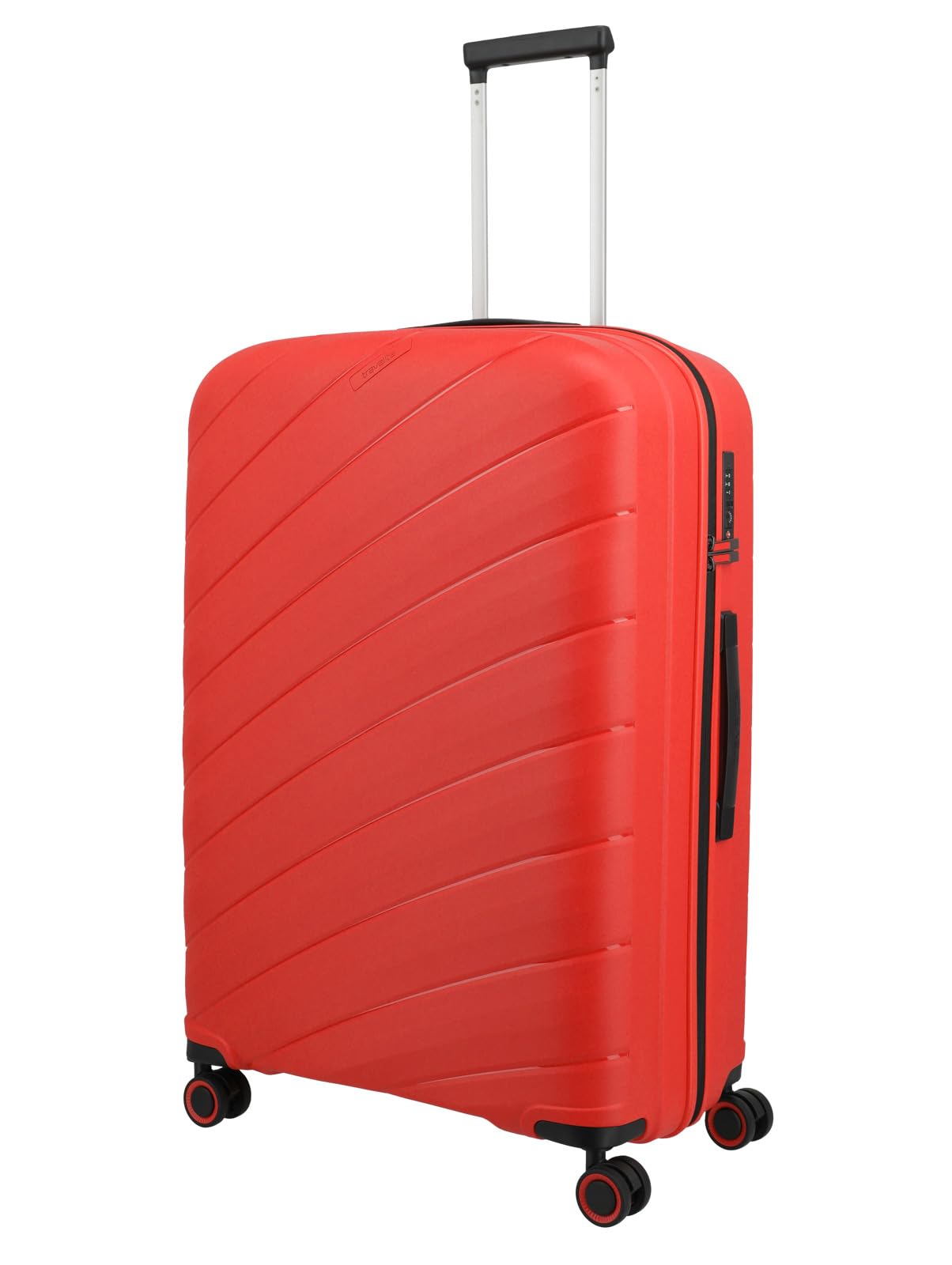 Travelite Walizka na kółkach z twardą obudową, duża, 108 litrów, seria BURANO: twarda obudowa na kółkach z polipropylenu z zamkiem szyfrowym TSA, 75,5 cm, 3,9 kg