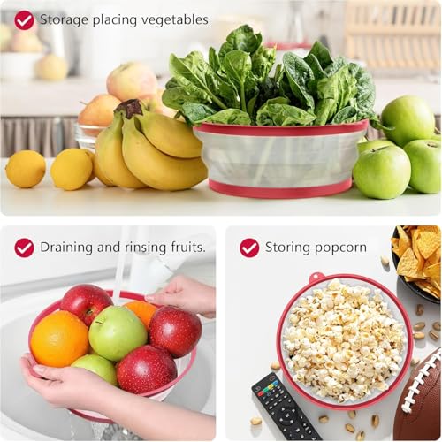 Image of ML-24-991 Microwave Splatter Cover Vented for Food with Hook Hole, Splatter Guard & Colander Kitchen Gadget for Food, Meal Prep