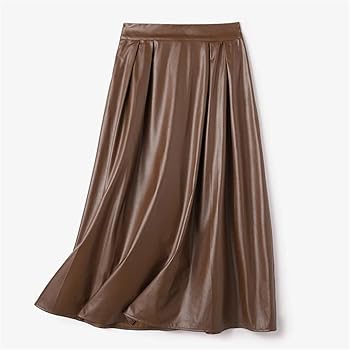スカート imperf Double Satin Long Skirt Brown 36 スカート imperf Double Satin Long Skirt Brown 36 Double Satin Long