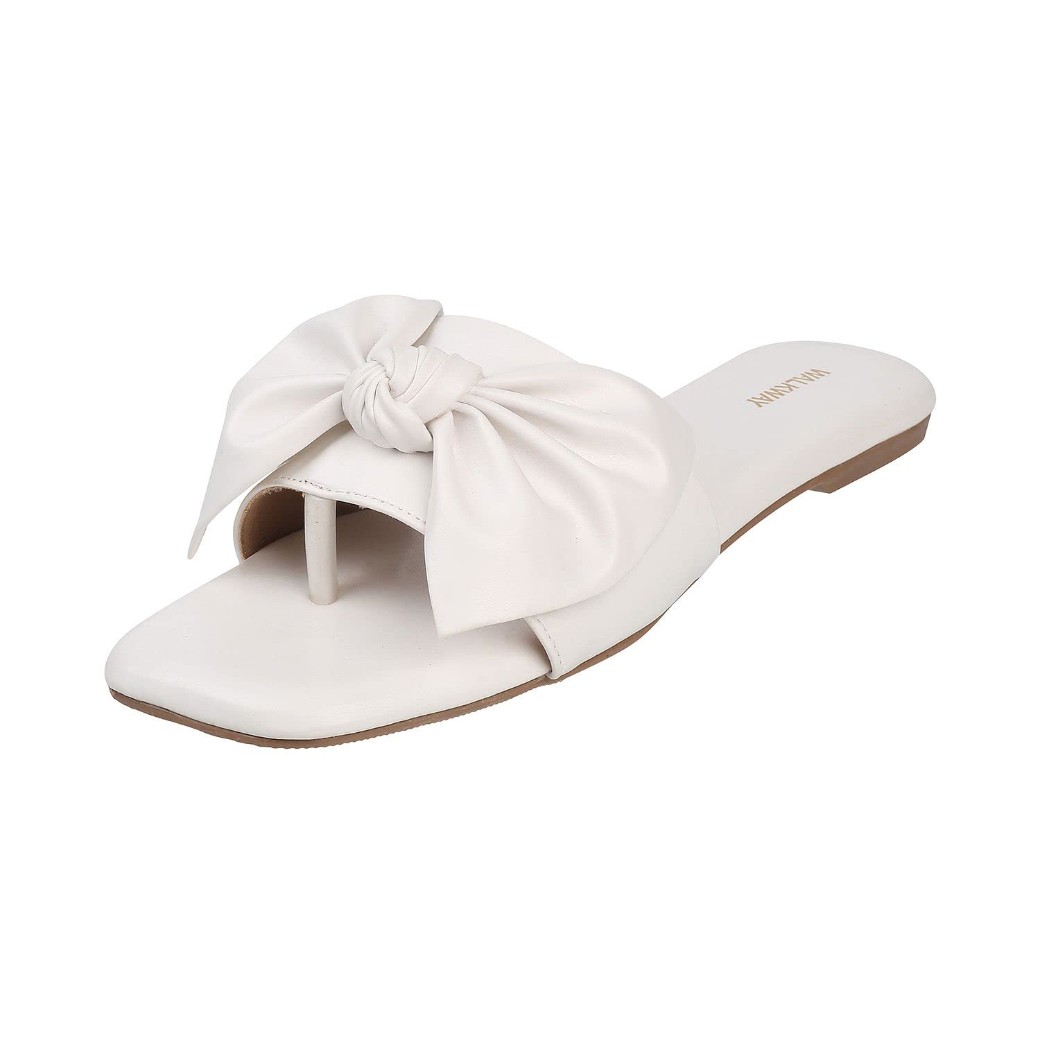 Walkway Womens Synthetic White Slippers (Size (6 UK (39 EU)) (B0BBMLGL8M) Amazon Price History, Amazon Price Tracker