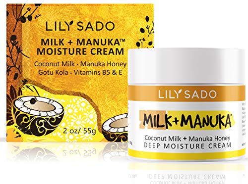image for LILY SADO Coconut Milk & Manuka Honey Natural Face Moisturizer - Non G