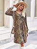 Zeagoo Fall A Line Dress for Women Long Sleeve Cas... #2