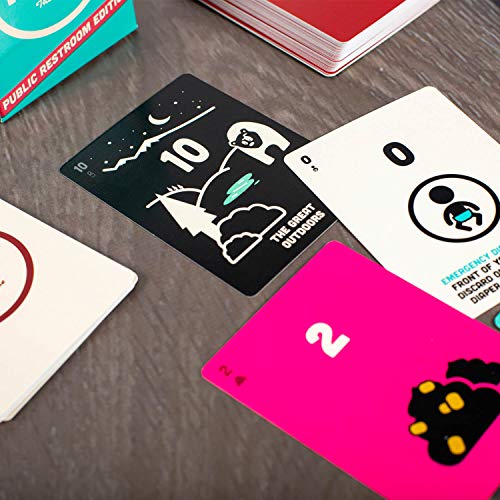 Image of Breaking Games Poop The Game Public Restroom Edition Card Game, Ages 6+