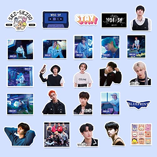 Kpop Stray Kids Adesivos 180 pçs Vinil Impermeável Álbum Foto Pacote de Adesivos para StrayKids SKZ