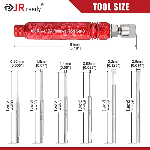 Outils d'extraction de broches électriques pour connecteurs AMP et Deutsch ST5258 - 7