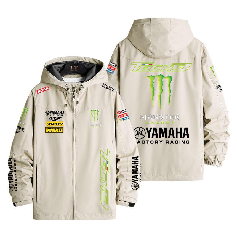 ★新品・未使用★YAMAHA(ヤマハ)バイクジャケット　ウィンドブレーカー付き Amazon | [YINENGA] ヤマハ バイクジャケット、防風ウェア、ウインド