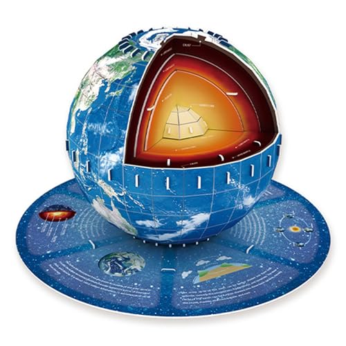Puzzle globe terrestre 3D pour cadeau d'anniversaire intelligent 8-13 ans