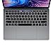 ProElife Premium Ultra Thin Silicone Keyboard Protector Cover Skin for MacBook Pro with Touch Bar 13-inch 15-inch (Model A1706, A1707, A1989, A1990, A2159) (2016 2017 2018 2019 Released) (Black)