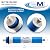 APPLIED MEMBRANES INC. 100 GPD Reverse Osmosis Membrane | RO Membrane Water Filter Replacement for Reverse Osmosis Water Filtration System | 1.8” x 12” Universal Compatibility | Made in USA