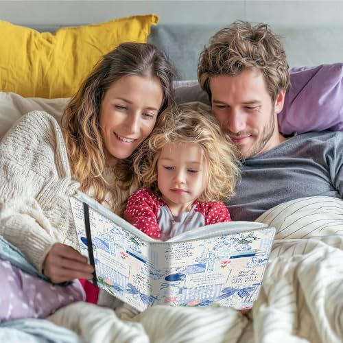 Image of Photo Album 4x6 120 Photos with Strong Elastic Band, Blue Christian Collage | Large Capacity Premium Leather Picture Album, Portable Wallet Albums Photo Book for Family Anniversaries Wedding Baby