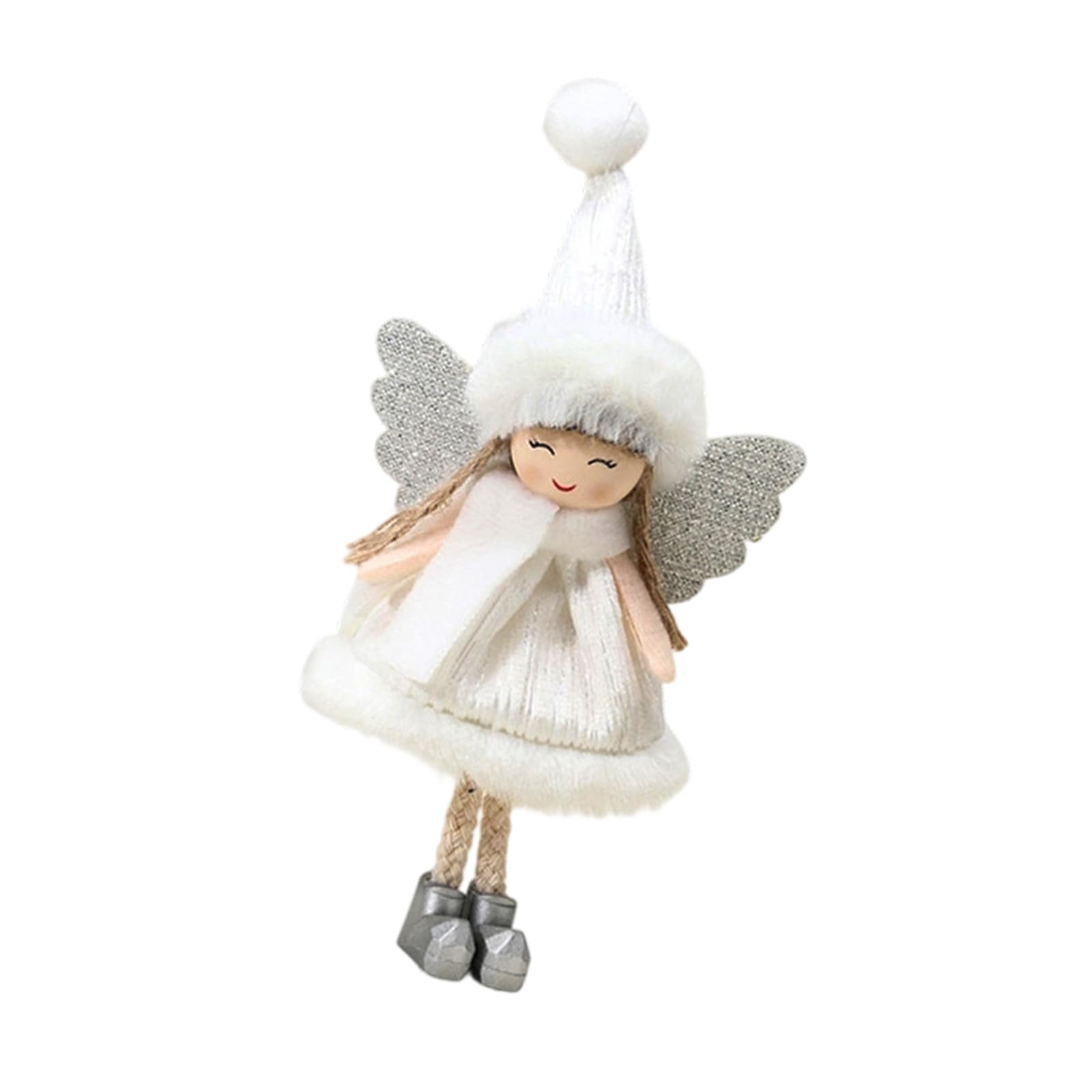 Time Plush Angelic Tree Toppers Soft Materials Multipurpose Christmas Decoration Store Display Plush Christmas Ornament