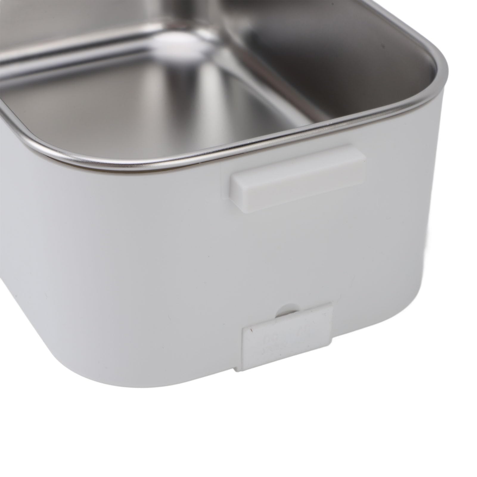 Lunch Box Elettrico 1.8L 80W Scaldavivande in Acciaio Inossidabile SUS304 BPA Free Lunch Box Autoriscaldante con Funzioni di Ebollizione a Vapore, Senza Riempimento (Spina europea)