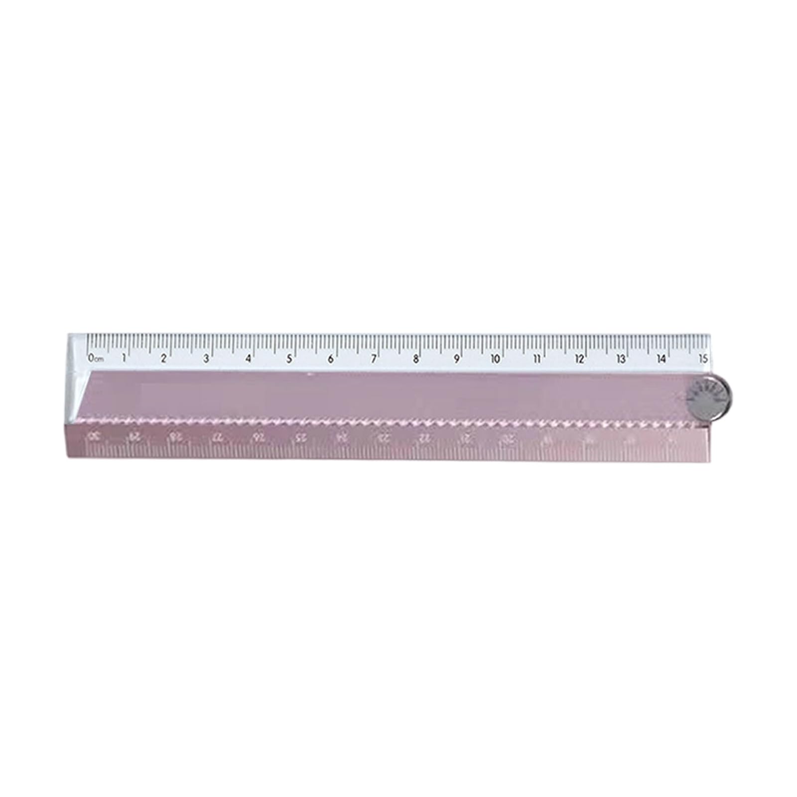 Hdoytxxm A Foldable Ruler For Child, Luminum Lloy Frame With Security Edges, 15Cm-30Cm Convertible Learning Tool Measuring Ruler For Kids