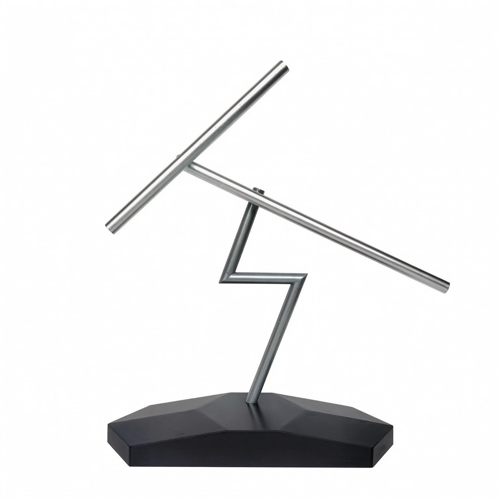 F Fityle Oscilante Decorativo con Base Cinético, Negro