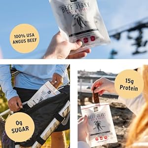 People's Choice Beef Jerky - Old Fashioned - Hot & Spicy - Healthy, Sugar Free, Zero Carb, Gluten Free, Keto Friendly, High Protein Meat Snack - Dry Texture - 1 Pound, 16 oz - 1 Bag Peoples Choice Beef Jerky Old Fashioned Hot Spicy Healthy Sugar Free Zero Carb Gluten Free Keto Friendly High Protein Meat Snack Dry Texture 1 Pound 16 oz 1 Bag