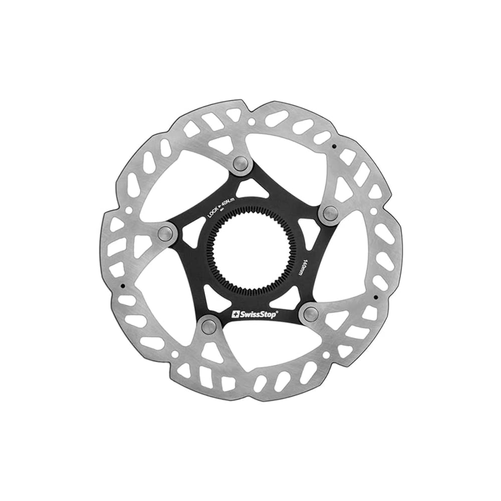 SwissStop Catalyst Pro Centre Lock Disc Brake Rotor 203mm, Silver - Image 2