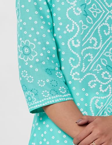Image of BIBA Women Biba Women Voile Straight Suit Set