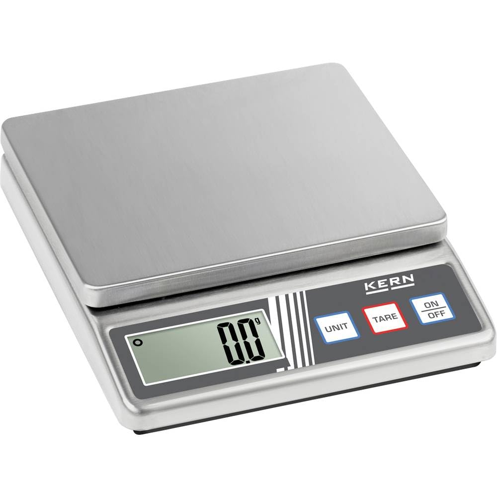 Balanza de mesa de acero inoxidable KERN FOB 500-1S