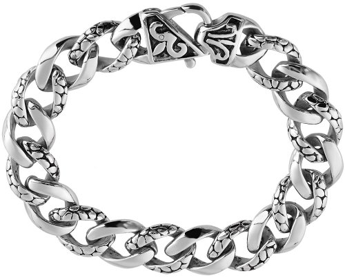 Preisvergleich Produktbild Shaghafi Herren Armband Edelstahl 22.00 mm 003129500005
