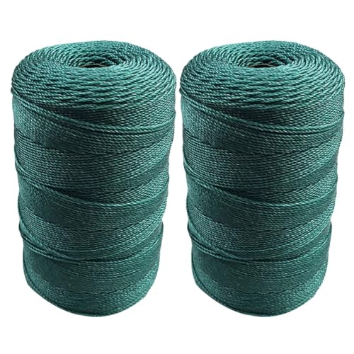 Cuerda de reparación para redes de pesca NUOBESTY de nylon verde ligero pack de 2