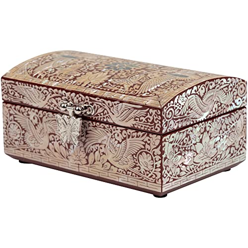 February Mountain Mother of Pearl Box - Handmade Trinket Box Mother's day Wedding Anniversary Christmas Birthday Gifts for women who have everything - Image 5