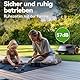 Redkey MGC500 Mähroboter Smart Rasenmäher Roboter - Max. 800M² Rasenroboter mit Begrenzungskabel C-TOF Technologie Pfadplanung Kartenzeichnen 45% Steigfähigkeit APP-Steuerung Leise 57dB