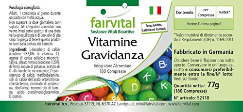 Schwangerschaftsvitamine von Fairvital für werdende Mütter