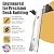 Plank Rite Steel Deck Spacing and Fastening Tool 3 Pack for Use with 5-1/2 Inch Deck Boards | Works for Treated Wood or Composite Decking | Deck Jig for Professional Neat Finish | Made in USA