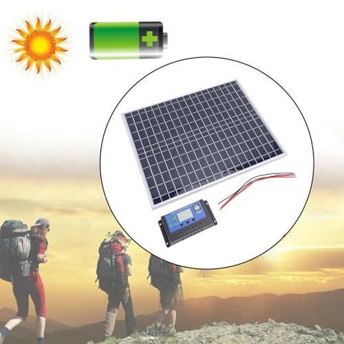 Panneau solaire polycristallin 22W pour l'autonomie en camping-car et bateau - 5