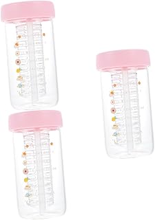 SAFIGLE 3 Pçs Copo Portátil Chaleira De Acampamento Treino Garrafa De Água Garrafa De Água De Vidro Para Crianças Jarro De Galão De Água Jarro De Água Para Crianças Com Marcador De Tempo