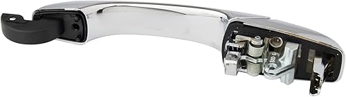 Miniatura 122 de TRQ Manija de puerta exterior delantera izquierda plateada para el lado del conductor compatible con Nissan 370Z 2009-2017