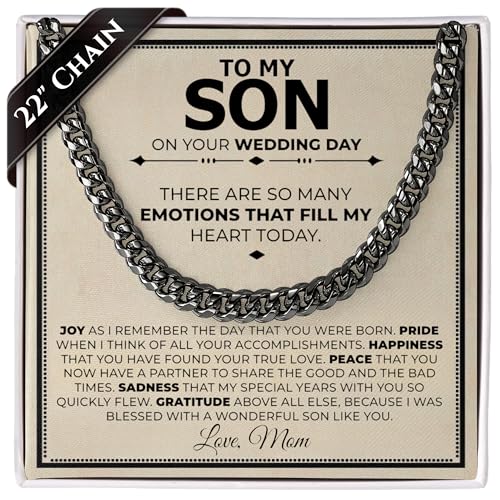 Love You This Much Sentimental To My Son on His Wedding Day, Gift for Groom from Mom