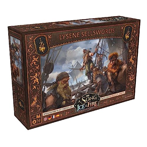 CMON | A Song of Ice & Fire – Mercenaires lyséniens | Extension | Tabletop | 2 Joueurs | À partir de 14 Ans | 45-60 Minutes | Allemand | Multilingue CMON | A Song of Ice & Fire – Mercenaires lyséniens | Extension | Tabletop | 2 Joueurs | À partir de 14 Ans | 45-60 Minutes | Allemand | Multilingue
