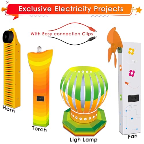 My Electricity Kit 70 Projects- Science and Fun Innovation Gift Toy for Kids Age 6, 7, 8, 9, 10, 11, 12, 13, 14 Years Online at Low Prices in India — photo 5