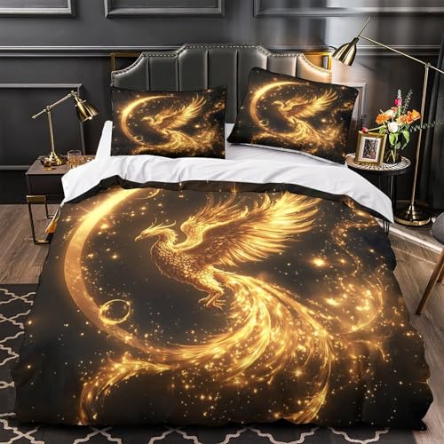 Linge de lit hypoallergique grand format phénix 3D - 4